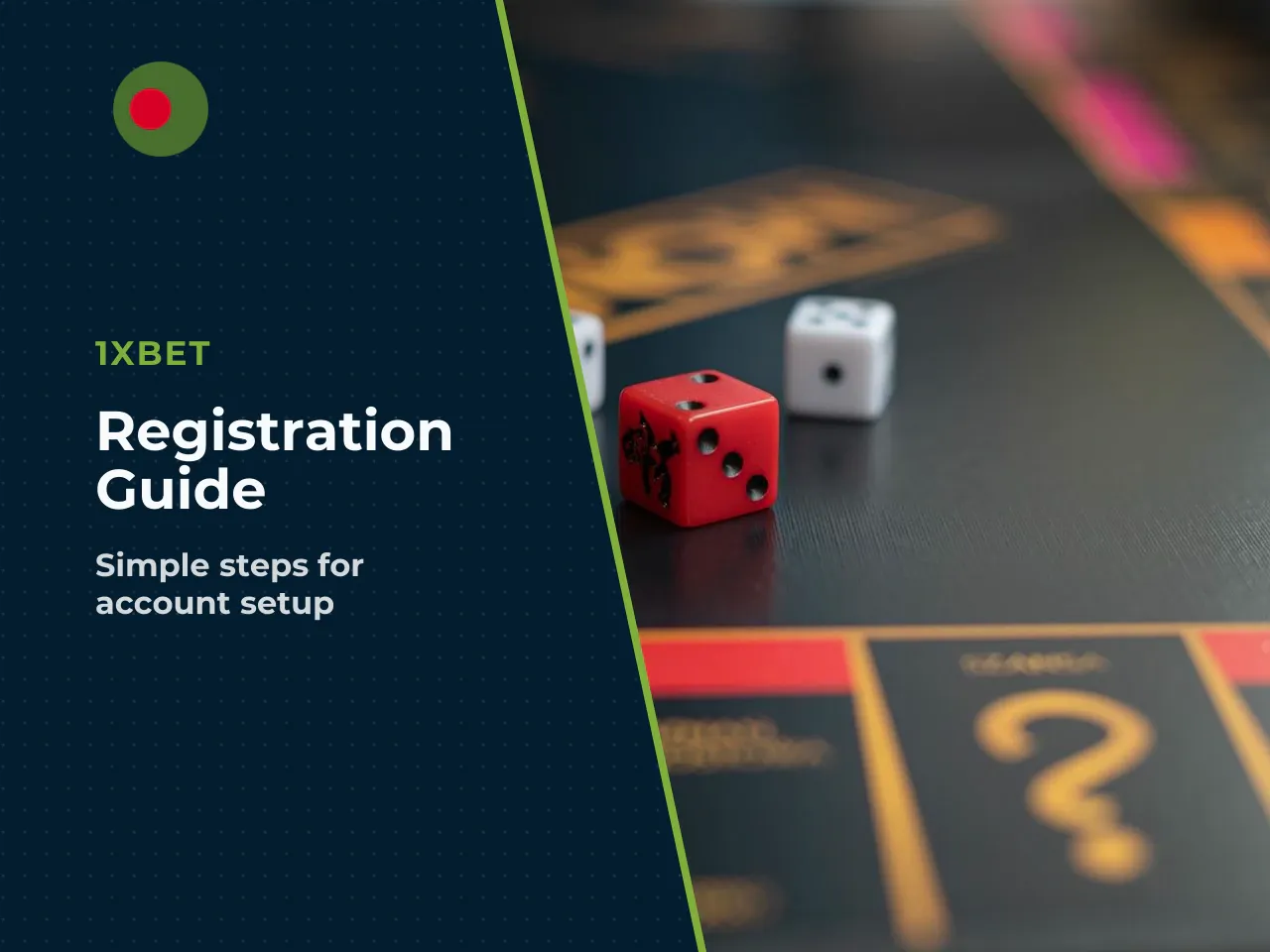 Where to Enter the Promo Code in the Registration Form. Visit the official 1xBet website or open the app. Tap or click the green **"Registration"** button (top-right corner on desktop; prominently dis