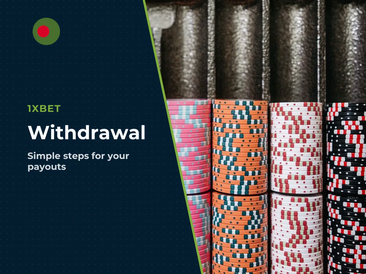 For **1xBet minimum withdrawal Bangladesh**, the lowest-limit e-wallets start from approximately 125 BDT, according to market data from affiliate sources covering the Bangladeshi market. Bank card min