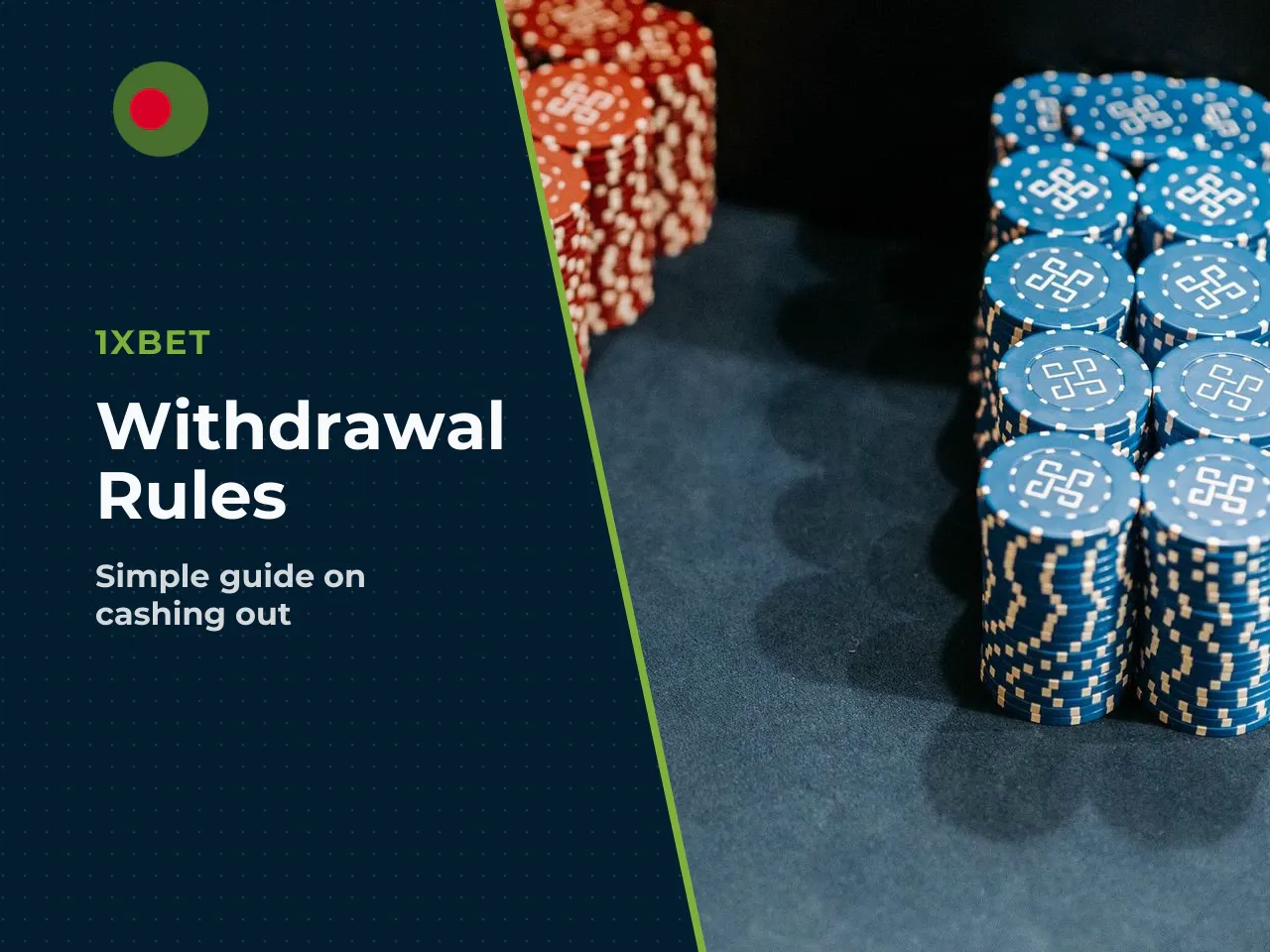 Bonus Withdrawal Conditions and Account Checks. A typical welcome bonus may require a fivefold turnover on bets with a minimum coefficient (e.g., odds of 1.40 or higher), placed as accumulator bets wi