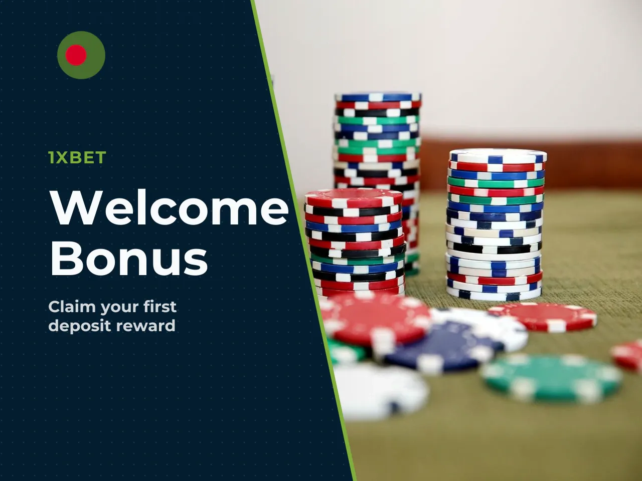 1xBet Welcome Bonus: Get up to ৳12,000 BDT. New users can claim a **100% welcome bonus up to ৳12,000 BDT** on their first deposit. Here is how the activation process works: 1. Complete registration us