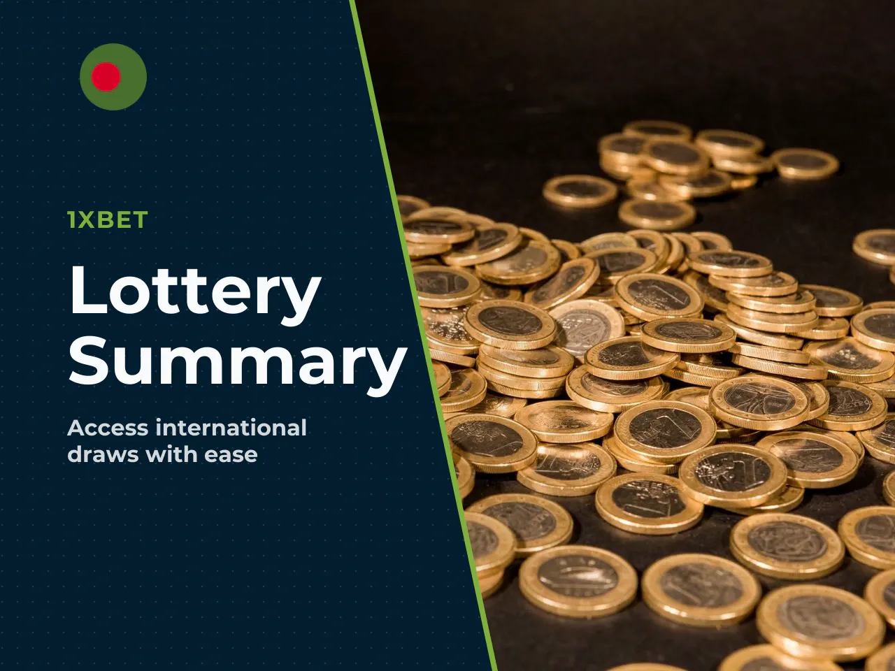Final Thoughts. Online lottery platforms give Bangladeshi users access to international draws, instant-win games, and digital ticket systems that traditional retail channels simply can't match. The co